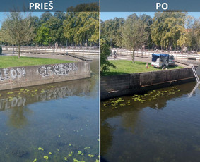 Spec. valymas: grafičių, fasado, sniego ir kt. / Profesionalus paviršių valymas. / Darbų pavyzdys ID 3521526