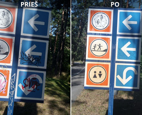 Spec. valymas: grafičių, fasado, sniego ir kt. / Profesionalus paviršių valymas. / Darbų pavyzdys ID 3521558
