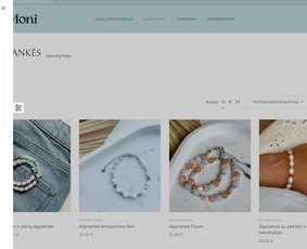 Interneto svetainių kūrimas, e-shop, Seo optimizacija / Tomas Bagačiūnas / Darbų pavyzdys ID 3521582