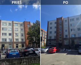 Aukštalipių darbai: siūlių remontas, dažymas, tinkavimas / Martynas Streckis / Darbų pavyzdys ID 3522400