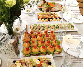 Banketų ir furšetų ruošimas - Maistas šventei. Vienakąsniai užkandžiai. Kibinai. - 1