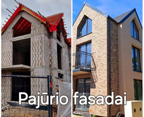 Fasadų šiltinimas ir apdaila. Klaipėda. / Saulius Fasadai / Darbų pavyzdys ID 3523762