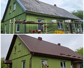Fasadų šiltinimas ir apdaila. Klaipėda. / Saulius Fasadai / Darbų pavyzdys ID 3523768