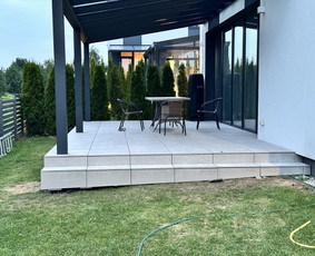 Pavėsinių gamyba, statymas - Montuojame terasas - 1