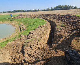 Žemės kasimas, sklypo formavimas, inžineriniai tinklai. / UAB TORUZ / Darbų pavyzdys ID 3525954
