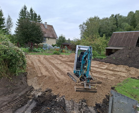Mini ekskavatoriaus paslaugos, žolės pjovimas / Lukas / Darbų pavyzdys ID 3526102
