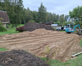 Mini ekskavatoriaus paslaugos, žolės pjovimas / Lukas / Darbų pavyzdys ID 3526104