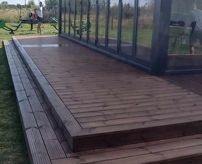 Terasų įrengimas stiklo konstrukcijos / Tomas / Darbų pavyzdys ID 3526128
