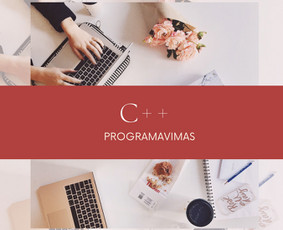 Programavimo kursai C++ - Programavimo kursai - 1 Programavimo kursai - Programavimo kursai C++ - 1