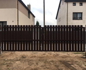Visų tipų tvoros ir vartai. Projektavimas, gamyba-montavimas / UAB "Tvoras" / Darbų pavyzdys ID 700339