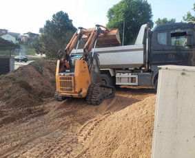 Mini Ekskavatoriaus, bobcat, savivarčio ir krano paslaugos / MB LANDCORAS / Darbų pavyzdys ID 3527064