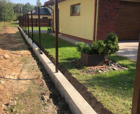 Visų tipų tvoros ir vartai. Projektavimas, gamyba-montavimas - Betoninės tvoros - 4 Betoninės tvoros - Visų tipų tvoros ir vartai. Projektavimas, gamyba-montavimas - 4