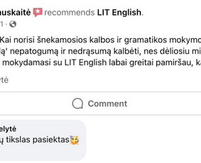 Anglų kalbos pamokos be streso ir praktiškai! / Dominyka Mieželytė / Darbų pavyzdys ID 3529561