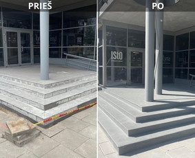 Lauko Laiptai, remontas. Epoksidinės dangos! Kiti darbai. / MB UGSTA / Darbų pavyzdys ID 3529729
