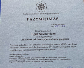 Sveikata, gydymas - Paauglių ir suaugusių psichologė/psichoterapeutė Sigita - 2
