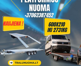 Platformos,traliuku ir priekabu nuoma Alytus ! / Platformu, traliuku ir priekabu nuoma / Darbų pavyzdys ID 3532237