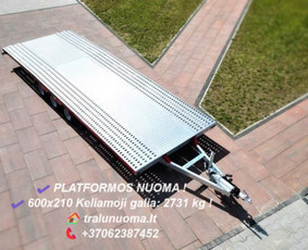 Platformos,traliuku ir priekabu nuoma Alytus ! / Platformu, traliuku ir priekabu nuoma / Darbų pavyzdys ID 3532245
