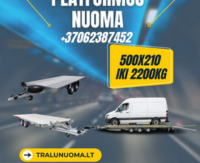 Platformos,traliuku ir priekabu nuoma Alytus ! / Platformu, traliuku ir priekabu nuoma / Darbų pavyzdys ID 3532315