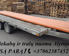 Platformos,traliuku ir priekabu nuoma Alytus ! / Platformu, traliuku ir priekabu nuoma / Darbų pavyzdys ID 3532407
