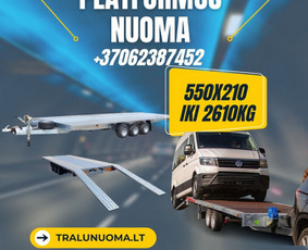 Platformos,traliuku ir priekabu nuoma Alytus ! / Platformu, traliuku ir priekabu nuoma / Darbų pavyzdys ID 3532417