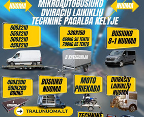 Platformos,traliuku ir priekabu nuoma Alytus ! / Platformu, traliuku ir priekabu nuoma / Darbų pavyzdys ID 3532677