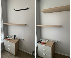 Daiktų kabinimas - Baldų surinkimas, remontas, griovimo darbai - 1