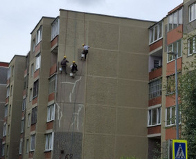 Hermetizavimo,mūro remonto bei tinkavimo darbus aukštyje / Ramūnas Zakarevičius / Darbų pavyzdys ID 3533041