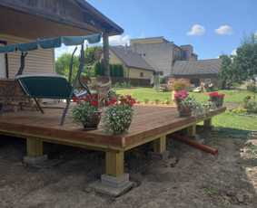 Karkasinai namai, terasos, stoginės ir kiti darbai. / Algirdas / Darbų pavyzdys ID 3534399