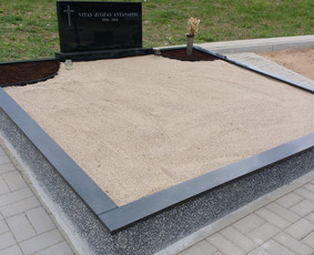 Kapų tvarkymas, granito plokštės, Paminklai, plokštės kapams / Paulius Latvys / Darbų pavyzdys ID 702565