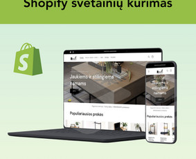Shopify el. parduotuvių kūrimas / Meta ads / Dropshipping - Paslaugos verslui - 1 Paslaugos verslui - Shopify el. parduotuvių kūrimas / Meta ads / Dropshipping - 1