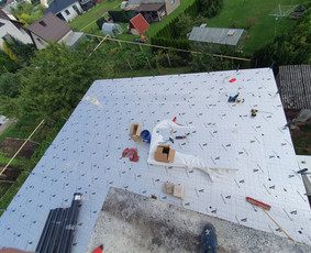 Plokščių Stogų Dengimas Pvc, Epdm ir bitumine Danga / Tvirti stogai / Darbų pavyzdys ID 3535057