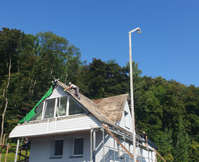Plokščių Stogų Dengimas Pvc, Epdm ir bitumine Danga / Tvirti stogai / Darbų pavyzdys ID 3535065