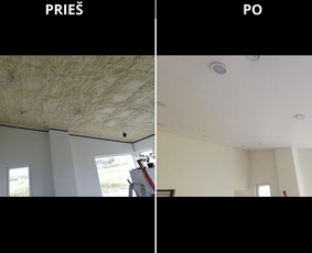 Įtempiamos kokybiškos lubos su garantija / Įtempiamos lubos Lubų Asai / Darbų pavyzdys ID 3535925