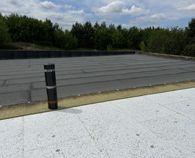 Plokščių stogų dengimas bitumine ir Pvc danga. / Sutapdinti stogai / Darbų pavyzdys ID 3536225