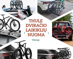 Thule bagažinių ir dviračio laikiklių nuoma Vilniuje / UAB Smart projektai / Darbų pavyzdys ID 3536453