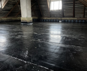 Plokščių stogų dengimas bitumine ir Pvc danga. / Sutapdinti stogai / Darbų pavyzdys ID 3536495