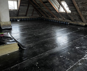 Plokščių stogų dengimas bitumine ir Pvc danga. / Sutapdinti stogai / Darbų pavyzdys ID 3536497