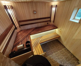 Pirčių ir priešpirčių irengimas. Karkasiniu pirčiu statyba / GARO OAZĖ / Darbų pavyzdys ID 3541041