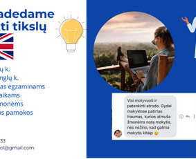 Efektyvios anglų kalbos pamokos - Mokymai, kursai, kalbos - 2 Mokymai, kursai, kalbos - Efektyvios anglų kalbos pamokos - 2