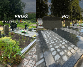 Kapų Įrengimas/atnaujinimas. Plokščių dengimas, Paminkai / Kapų Atkūrimas / Darbų pavyzdys ID 3543501