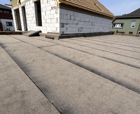 Plokščių stogų dengimas bitumine ir Pvc danga. / Sutapdinti stogai / Darbų pavyzdys ID 3544759
