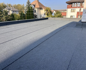 Plokščių stogų dengimas bitumine ir Pvc danga. / Sutapdinti stogai / Darbų pavyzdys ID 3544761