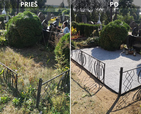 Kapaviečių įrengimas, kapaviečių restauracija / Linas Zareckas / Darbų pavyzdys ID 3545593