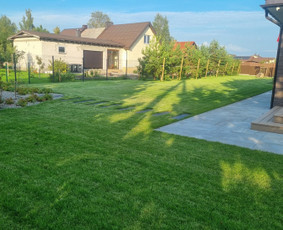 Vejos įrengimas .Augalų sodinimas. Trinkelių klojimas. / FlorAgra / Darbų pavyzdys ID 3546219