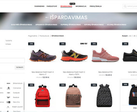 El. parduotuvių kūrimas - Puslapių ir E-shop kūrimas - 2
