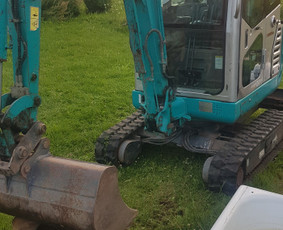 Mini ekskovatoriaus Paslaugos. - Žemės kasimas, lyginimas - 4 Žemės kasimas, lyginimas - Mini ekskovatoriaus Paslaugos. - 4