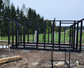 Karkasiniai statiniai, stoginės ir pavėsinės, terasos / Old Modern / Darbų pavyzdys ID 3549931