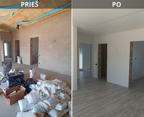 Vidaus apdailos darbai dažymas,plytelių klijavimas ir kita / Vidaus apdailos darbai Vilniuje / Darbų pavyzdys ID 3552189