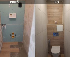 Vidaus apdailos darbai dažymas,plytelių klijavimas ir kita / Vidaus apdailos darbai Vilniuje / Darbų pavyzdys ID 3552205
