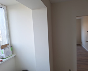 Sienų dažymas - Vidaus apdaila, glaistimas, dazimas, plyteliu klijavimas . - 1